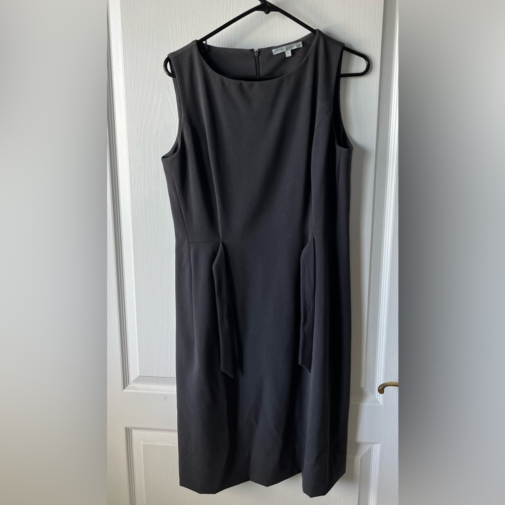 Dark grey size 10 fiori di zucca sheath dress